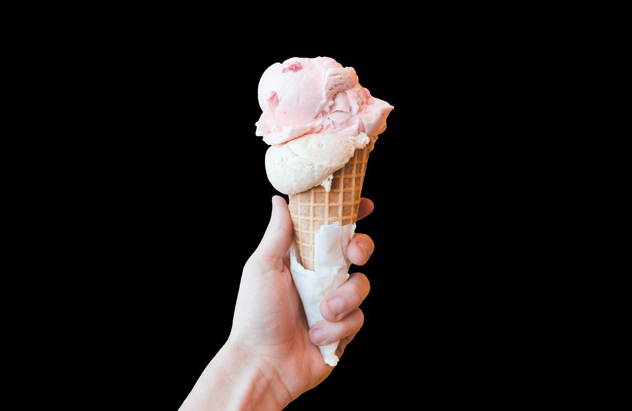ice cream, milk ice cream, soft ice cream, ice cream cone, waffle, eating ice cream, refreshment, melt, food, cream ice cream, dessert, yummy, ice cream parlor, hand, keep, ice cream, ice cream, ice cream, ice cream, ice cream
