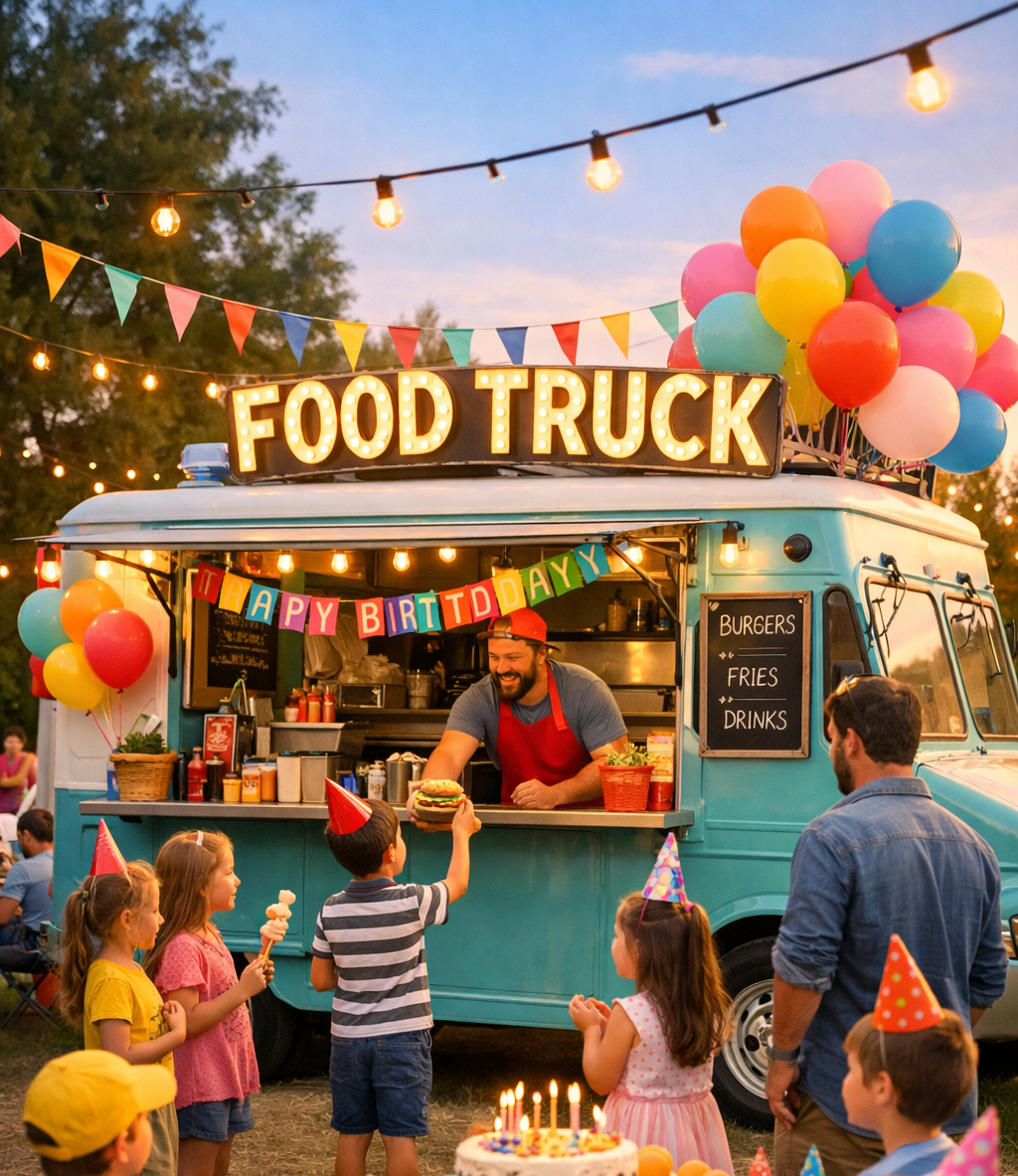 Location food truck anniversaire, mariage