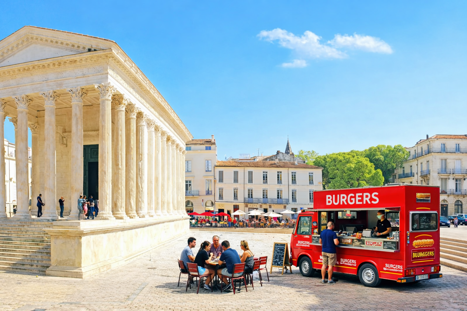 location food truck nimes